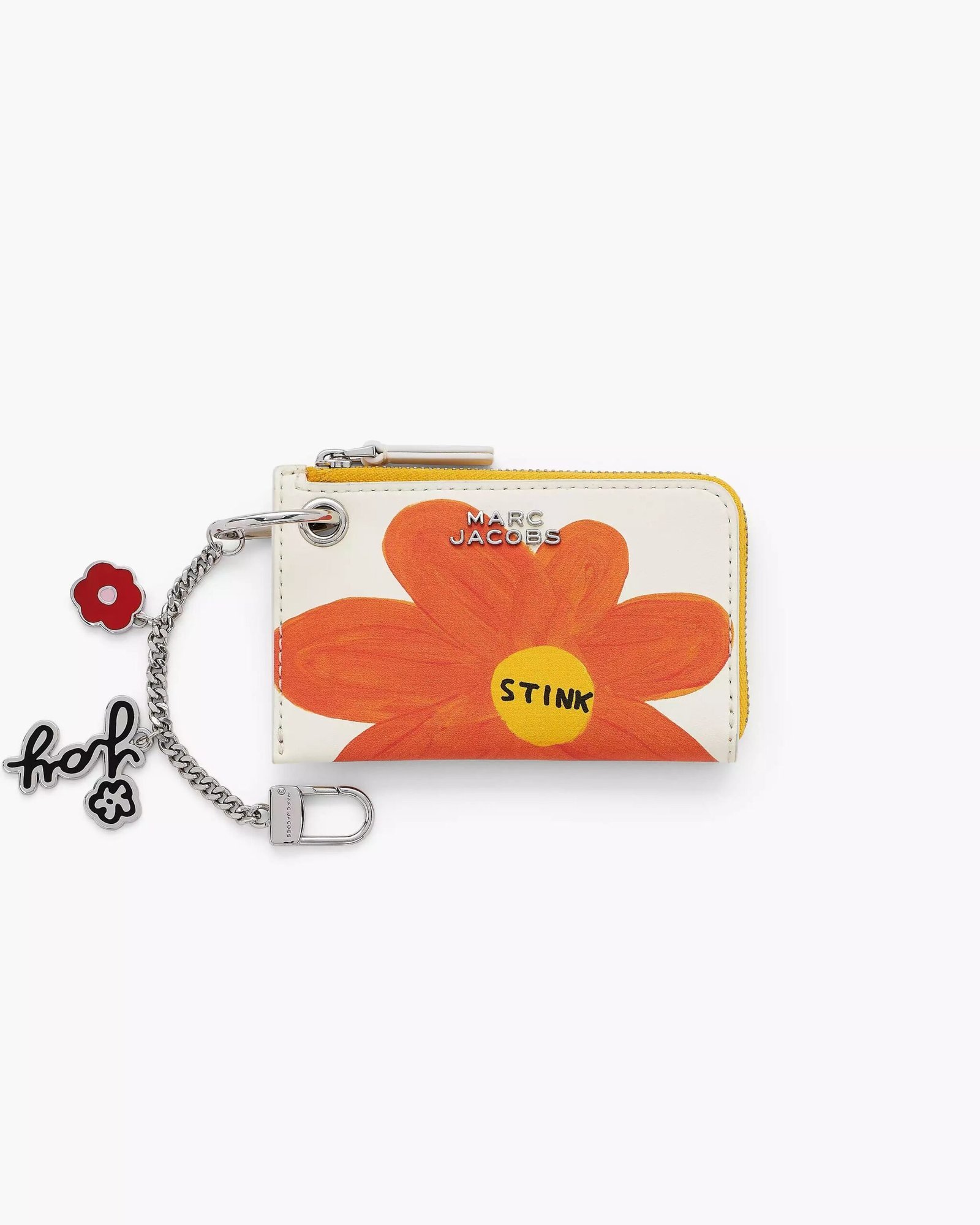 5_d8ab4120-2f39-4086-9314-7daa38e112ef-scaled-1.jpg David Shrigley X Marc Jacobs Top Zip Charm Wallet - Image 1