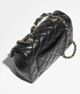 Chanel Mini Classic Handbag With Top Handle - Image 3