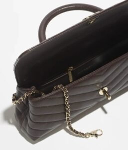 Chanel Maxi Flap Bag With Top Handle - Image 2