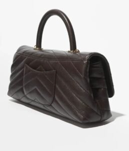 Chanel Maxi Flap Bag With Top Handle - Image 3
