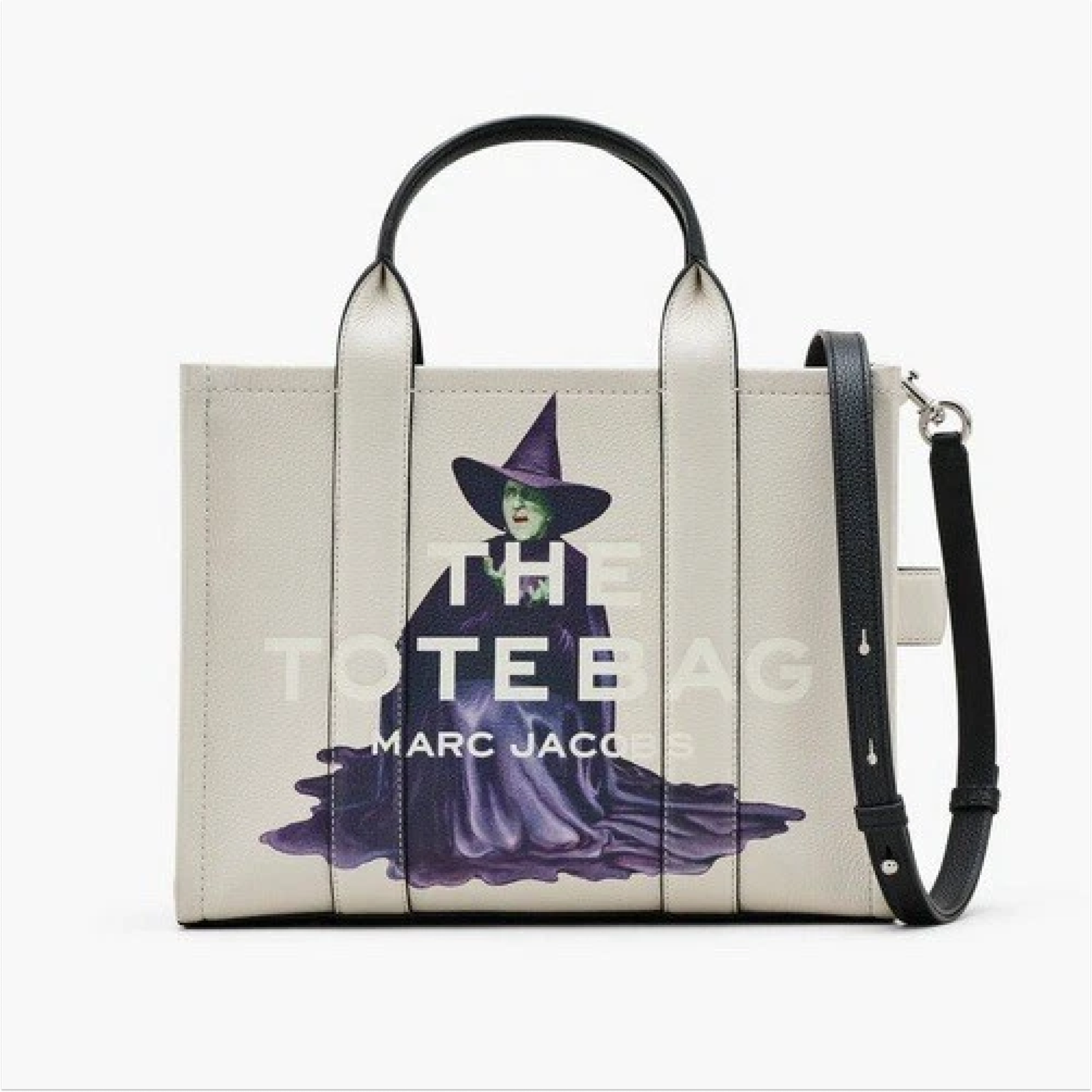 Frame2_fc875d0f-724d-4f04-94d8-3a248eeb7f8b-scaled-1.png Marc Jacob’s The Wicked Witch Leather Medium Tote Bag - Image 1