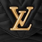 Louis Vuitton New Wave Chain Bag Mm Black - Image 5