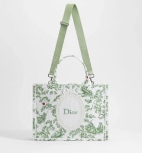 Medium Dior Book Tote With Strap - Image 4