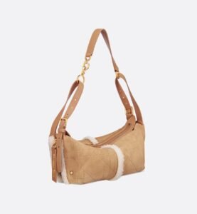 DiorAlps Small D-Journey Bag in Suede Lambskin - Image 2