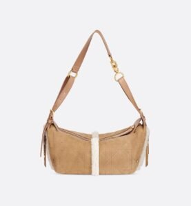 DiorAlps Small D-Journey Bag in Suede Lambskin - Image 4