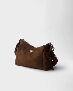 Large Prada Explore Suede Bag - Image 2