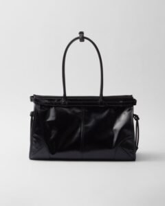 Prada Bonnie large leather handbag - Image 20