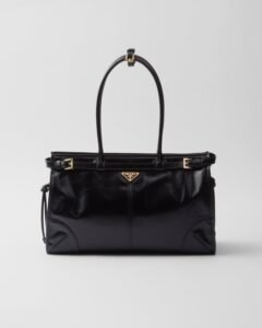 Prada Bonnie large leather handbag - Image 17
