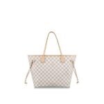 Louis Vuitton  Neverfull Mm Bag Beige - Image 3