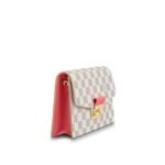 Louis Vuitton Croisette Chain Wallet Rose Papaye Pink - Image 2