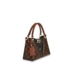 Louis Vuitton  V Tote Bb Black/caramel - Image 2