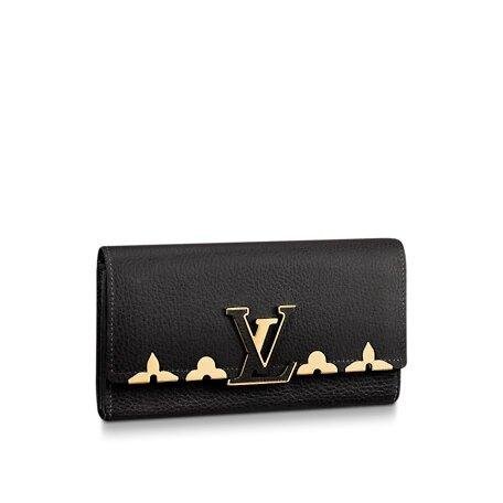 mjyhngbfd_c278b7b6-1178-44db-922a-677116a3895e.jpg Louis Vuitton Capucines Wallet Black - Image 1