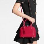Louis Vuitton  Alma Bb Grenade Pink - Image 4