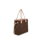 Louis Vuitton Neverfull Mm Bag Cerise Red - Image 3