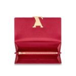 Louis Vuitton Capucines Wallet Scarlet Red - Image 5